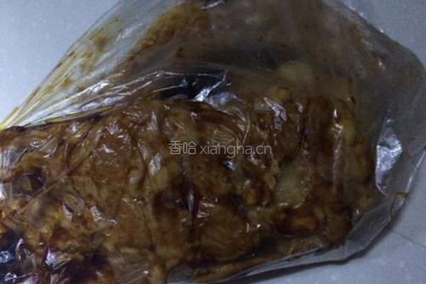 简易烤猪排的做法图解3