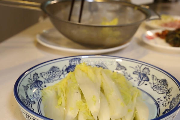 上汤娃娃菜的做法图解4