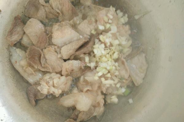 肉炒蘑菇的做法图解7