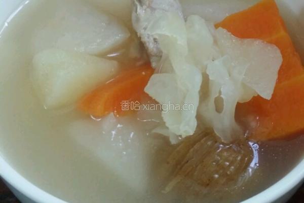雪梨雪耳苹果汤的做法图解7