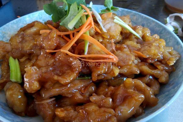 锅包肉的做法图解13