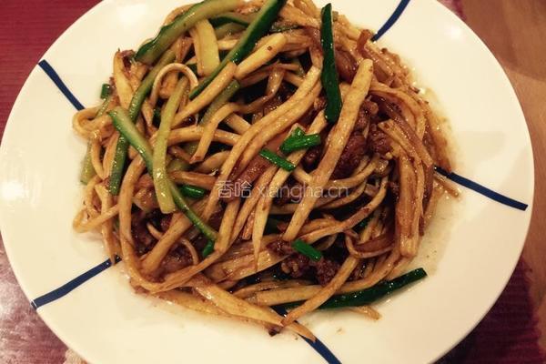 茭白肉丝的做法图解10