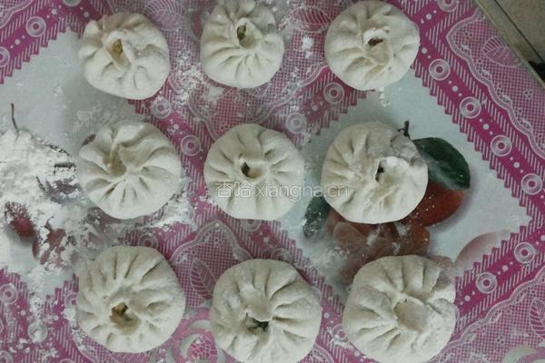 猪肉白菜包的做法图解4