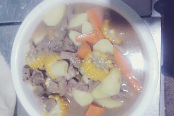土豆炖牛肉的做法图解7