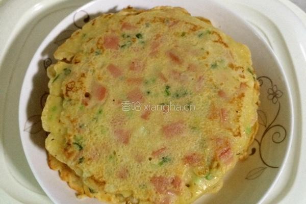 火腿肠鸡蛋饼的做法图解7