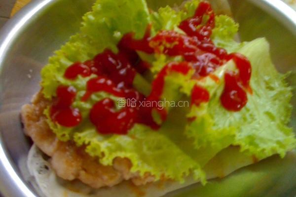 面饼夹肉的做法图解4