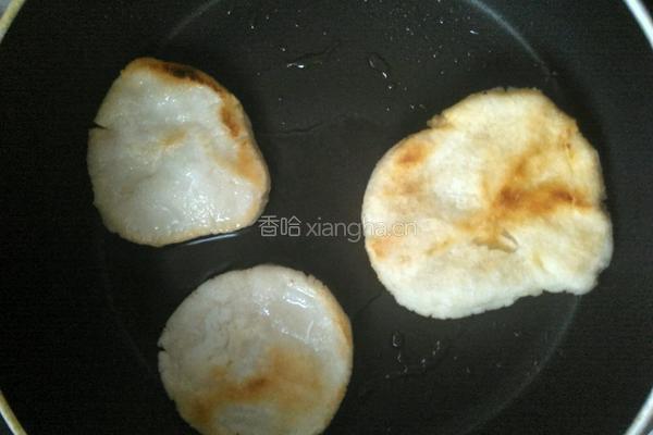 煎糯米饼的做法图解4