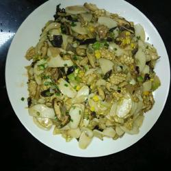 鱿鱼炒白粿的做法[图]