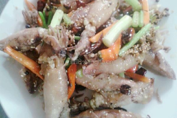 干煸子鱼的做法图解10