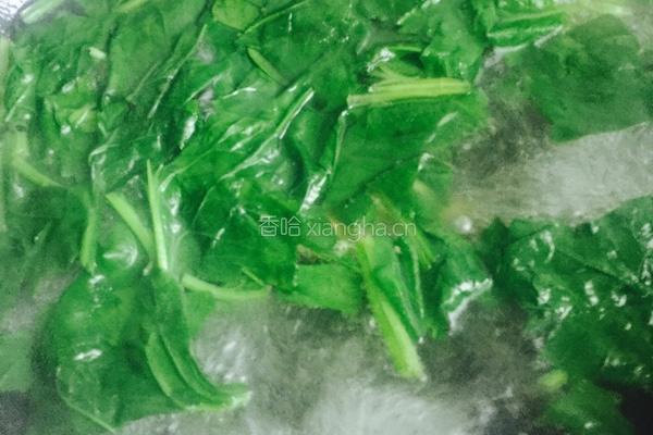 猪肝菠菜汤的做法图解3