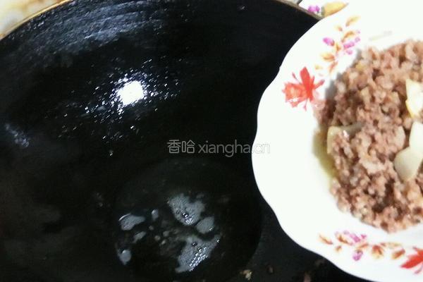 肉沫剁椒的做法图解5
