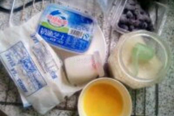 蓝莓奶酪挞的做法图解1