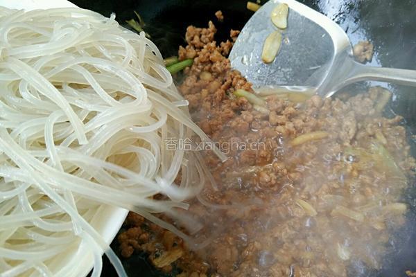 肉末粉丝圆白菜的做法图解7