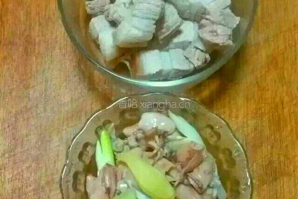 仔乌烧肉的做法图解2