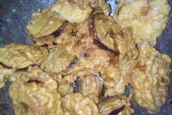 炸茄饼的做法图解7