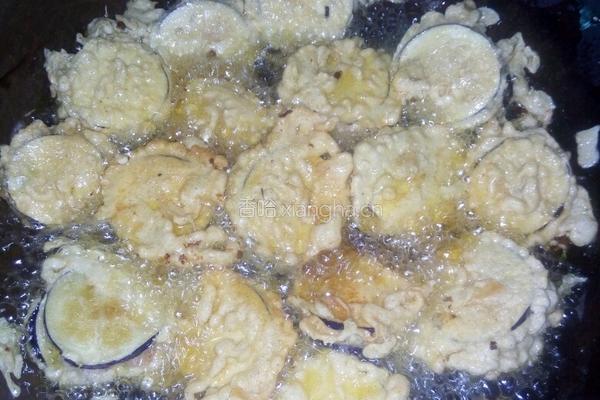 炸茄饼的做法图解6