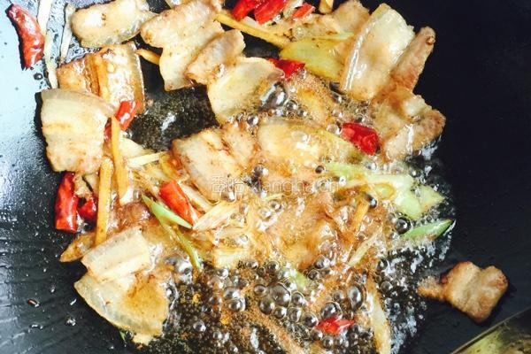 芥兰炒肉的做法图解6