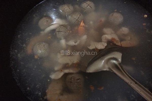 鲜虾汤面的做法图解4