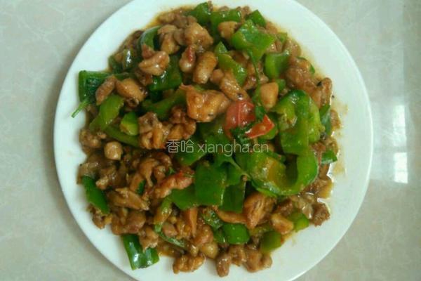 青椒鸡丁的做法图解3
