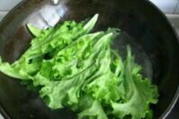 蚝油生菜的做法图解3