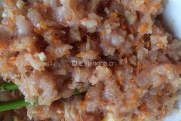 香菇鸡肉饼的做法图解6