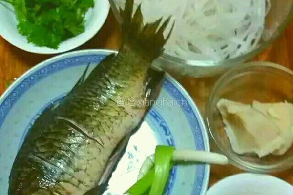 鲫鱼萝卜丝汤的做法图解2