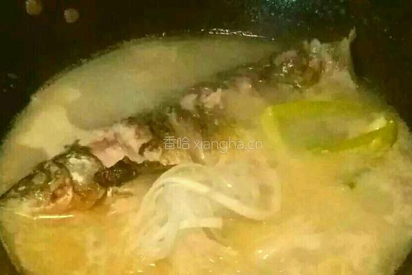 鲫鱼萝卜丝汤的做法图解6