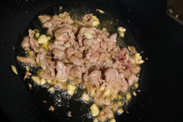 木耳炒肉的做法图解4