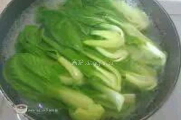 香菇青菜的做法图解7