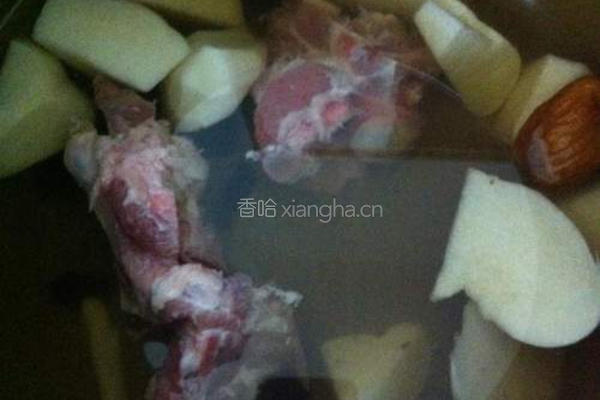 白薯龙骨汤的做法图解4
