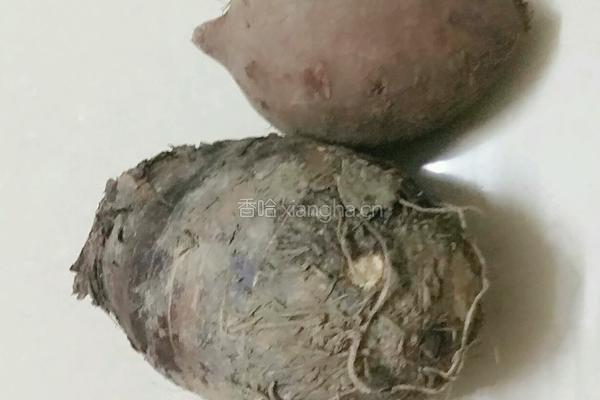 香芋紫薯糖水的做法图解1