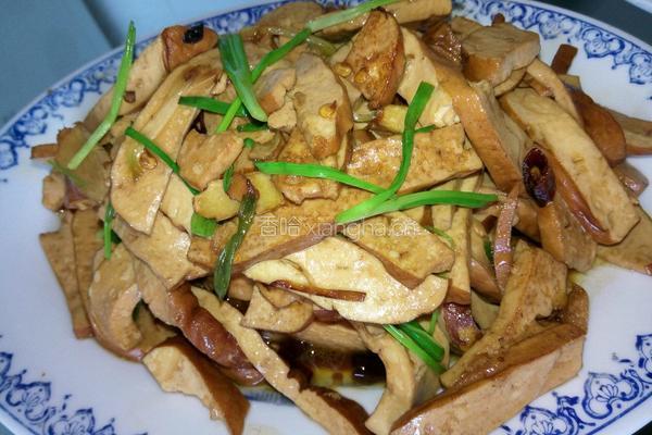 素炒豆干的做法图解9