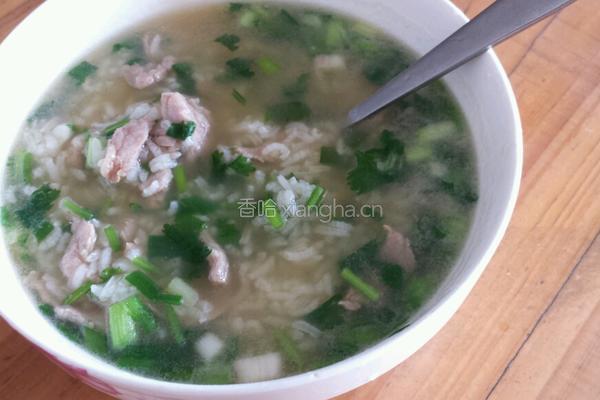 瘦肉粥的做法图解4