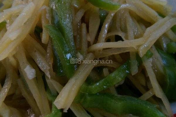 青椒土豆丝的做法图解5
