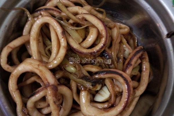 酱焖鱿鱼圈的做法图解4