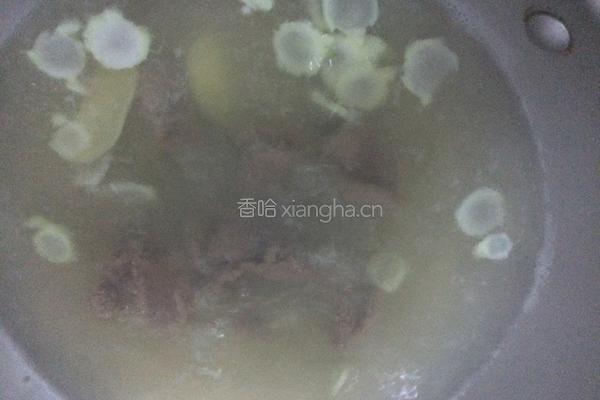 粥水菜心浸牛肉的做法图解6