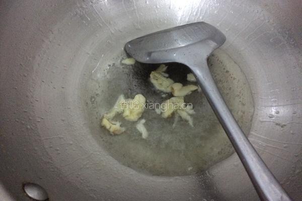 菜心炒牛肉的做法图解3