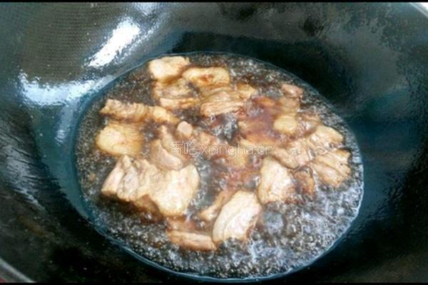 五花肉芸豆炖土豆（简易版）的做法图解3