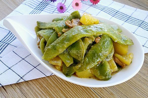 五花肉芸豆炖土豆（简易版）的做法图解6