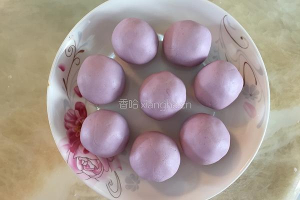 紫薯糯米糕的做法图解5