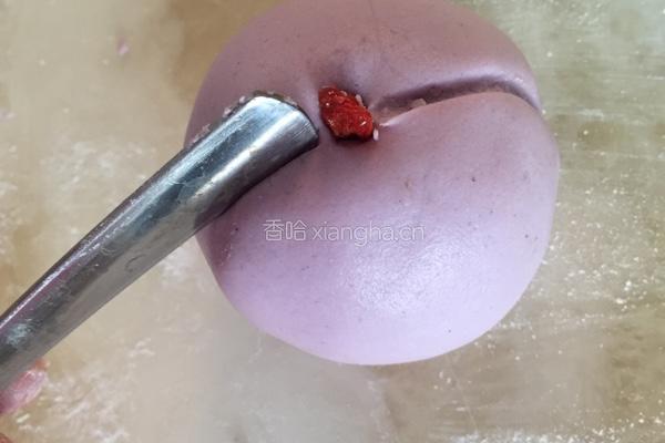 紫薯糯米糕的做法图解7