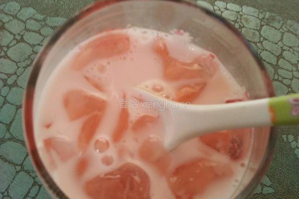 水果味牛奶果冻的做法图解8