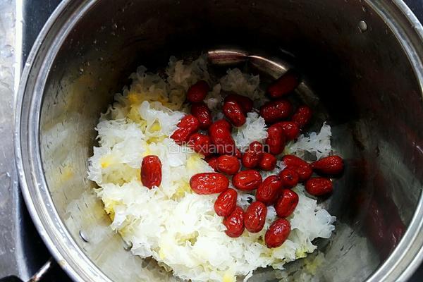 红枣雪耳糖水的做法图解4