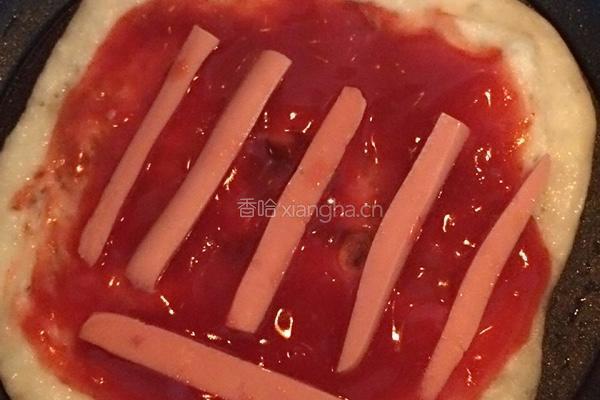 平底锅披萨的做法图解9