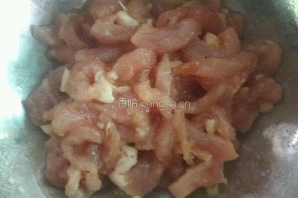 土豆胡萝卜肉丝的做法图解1