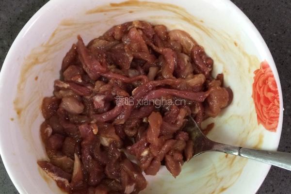 佛手瓜炒肉丝的做法图解3