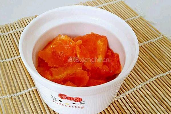 木瓜炖奶的做法图解3