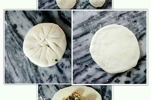 肉馅煎饼的做法图解4