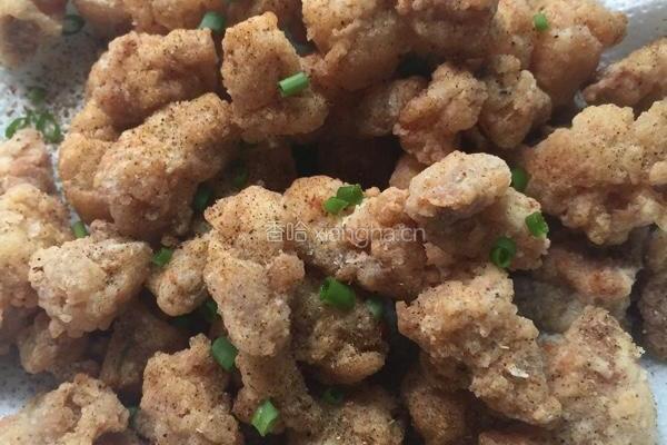 椒盐鸡脆骨的做法图解5