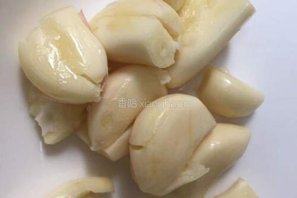 蒜香蚕菜的做法图解1